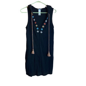 Swimsuits for All Hooded Embroidered Coverup 10/12